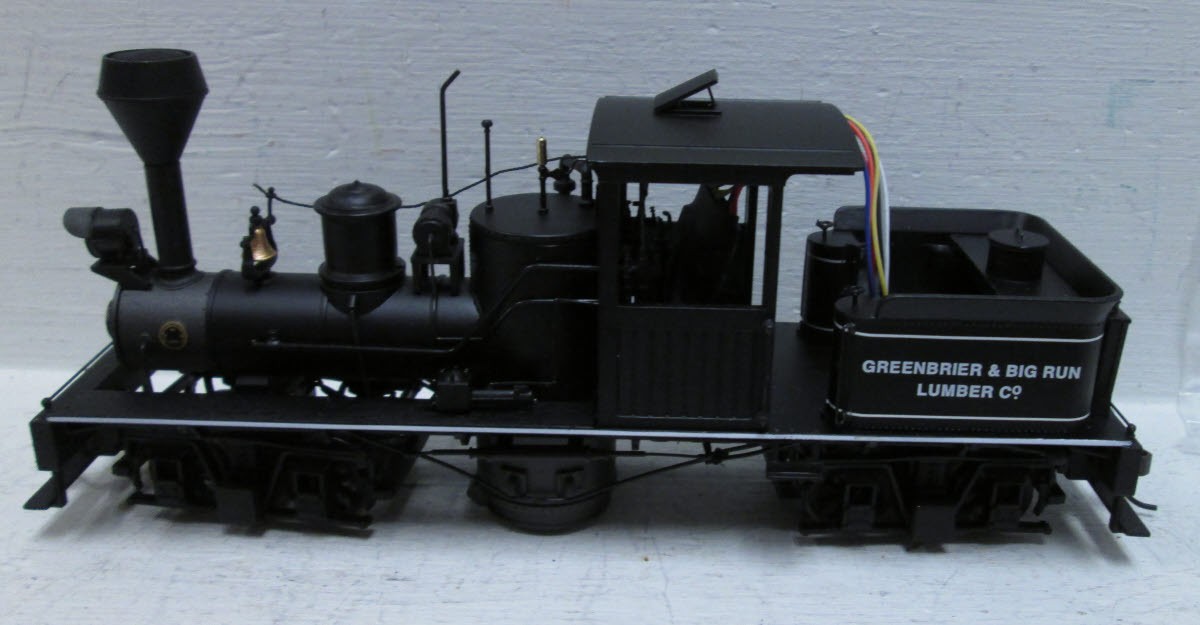 Bachmann 25657 On30 Greenbrier & Big Run Lumber Co. Steam Locomotive #1