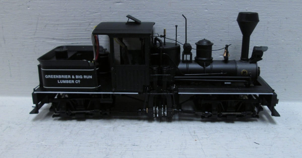 Bachmann 25657 On30 Greenbrier & Big Run Lumber Co. Steam Locomotive #1