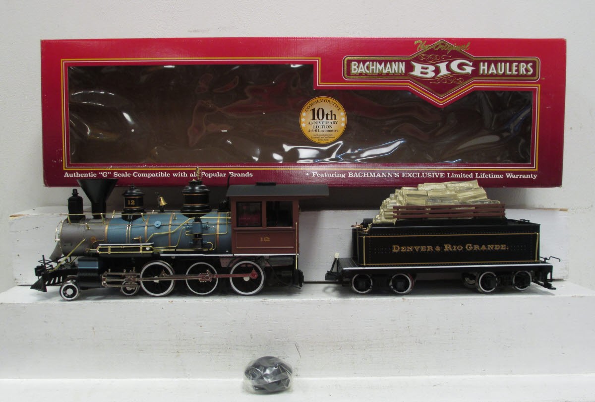 Bachmann 81097 D&RG 4-6-0 Steam Locomotive & Tender – Trainz