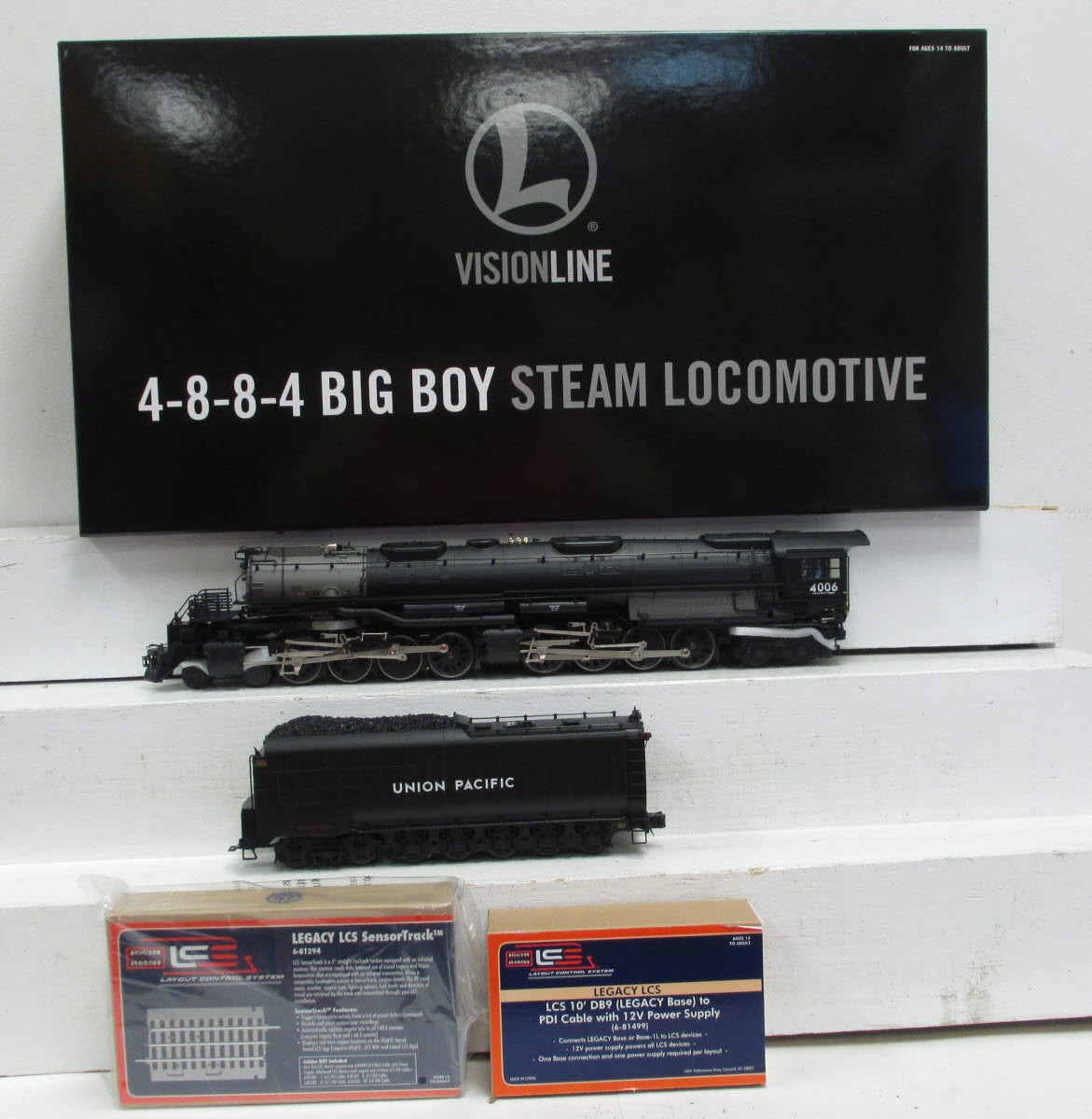 Lionel 6-11434 O BTO Vision UP Big Boy Legacy Steam Locomotive #4006