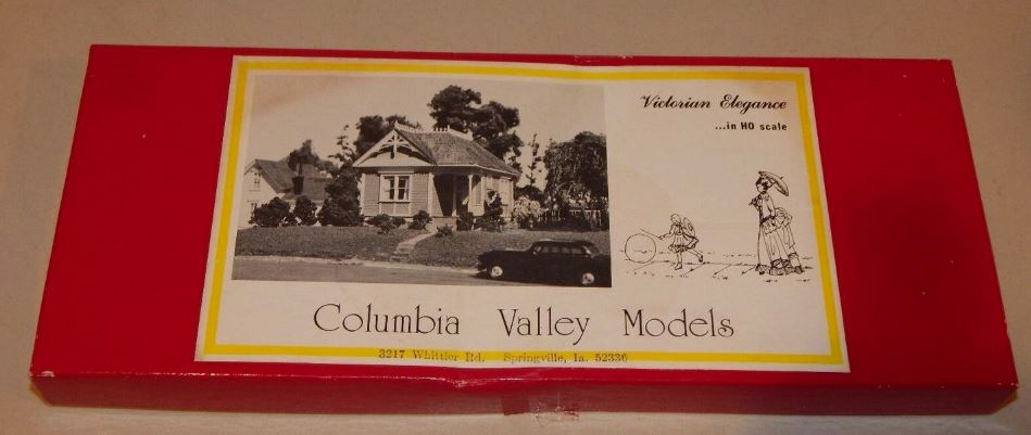 Columbia Valley Models 8703 HO Scale Victorian Cottage Building Kit