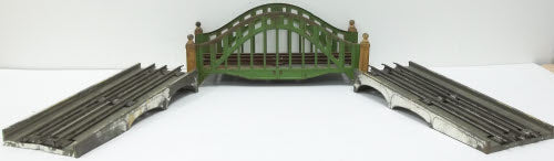 Lionel 105 Vintage O Bridge Span & 2 Approaches