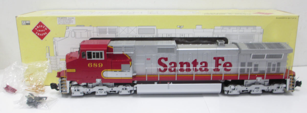 Aristo-Craft 23005 G ATSF Dash 9-44CW Diesel Locomotive #689 – Trainz