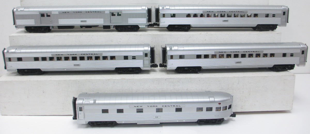 MTH 20-65182 O NYC 70' Streamlined Ribbed Sided Passenger Car Set (Set of 5)