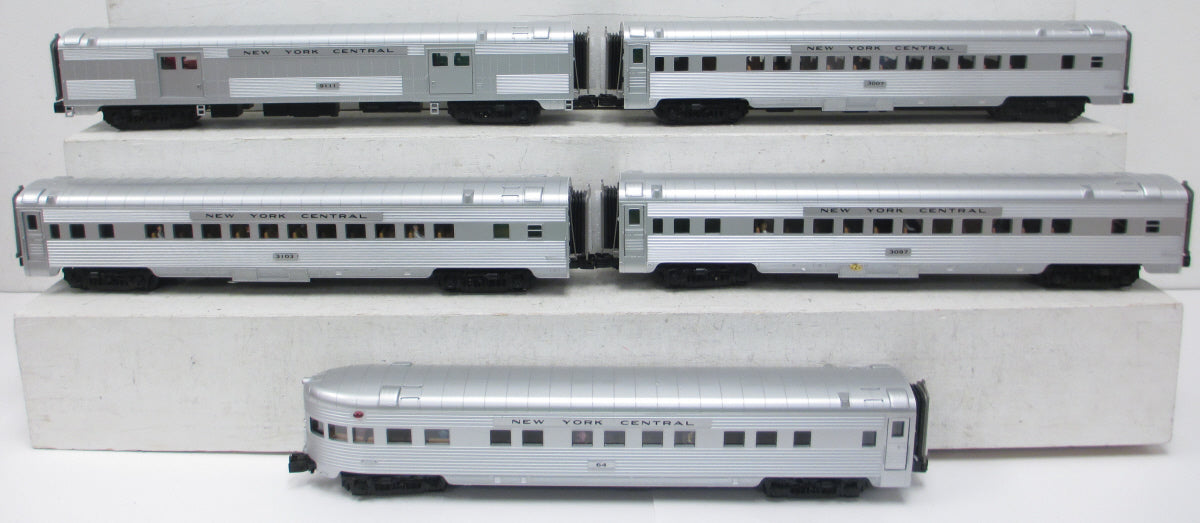 MTH 20-65182 O NYC 70' Streamlined Ribbed Sided Passenger Car Set (Set of 5)