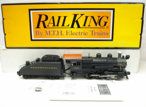 MTH 30-1448-1 O Gauge PRR 0-6-0 B-6 Switcher w/ PS-2 #7696