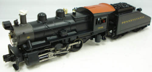 MTH 30-1448-1 O Gauge PRR 0-6-0 B-6 Switcher w/ PS-2 #7696