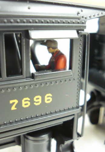 MTH 30-1448-1 O Gauge PRR 0-6-0 B-6 Switcher w/ PS-2 #7696