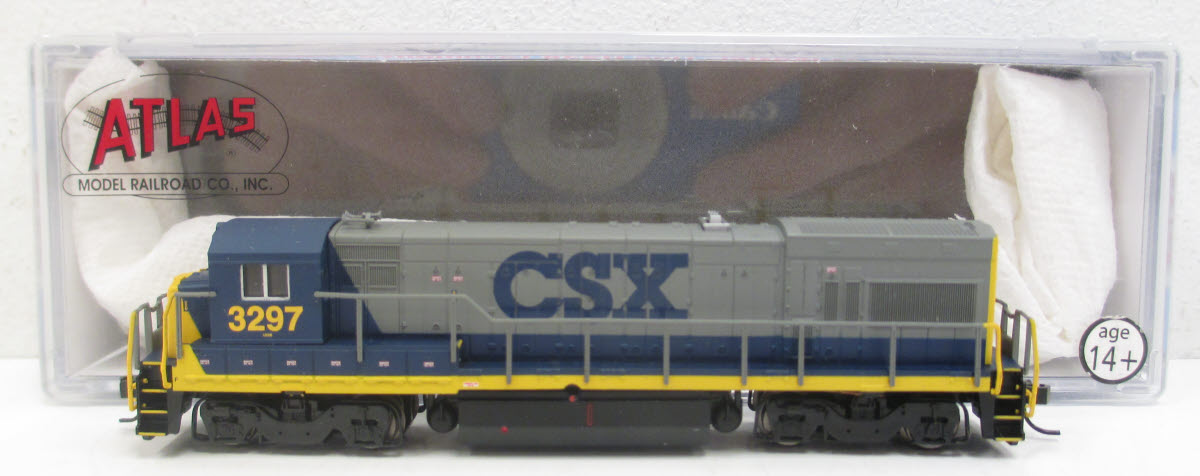 Atlas 47917 N Scale CSX U23B #3297 Diesel Locomotive w/DCC