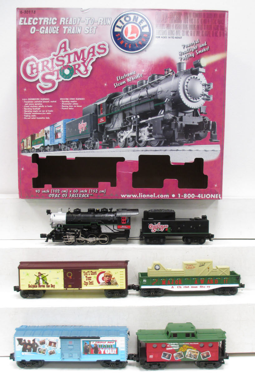 Lionel 6-30118 O Gauge A Christmas Story Steam Train Set – Trainz