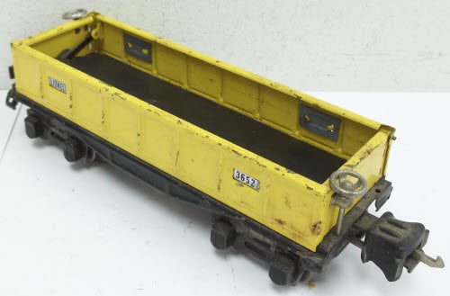 Lionel 3652 Vintage O Prewar Operating Gondola/Dump Car