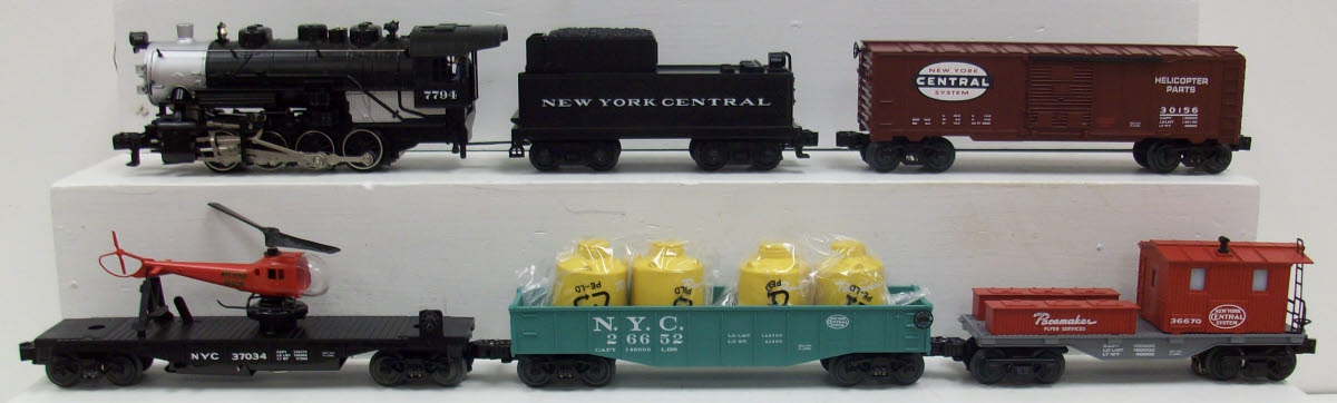 Lionel 6-30200 New York Central Flyer O Gauge Steam Freight Train Set