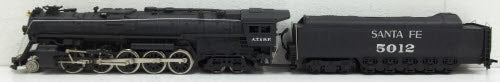 Bachmann 667 HO Santa Fe "The Texas Chugger" 2-10-4 Steam Locomotive #5012