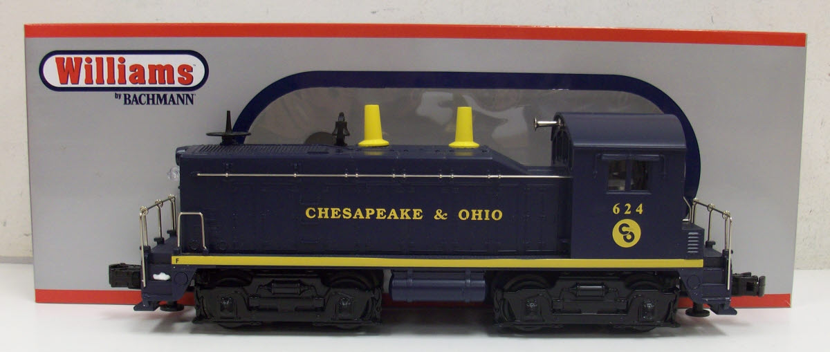 Williams 21699 O Gauge Chesapeake & Ohio NW-2 Diesel Switcher Locomotive