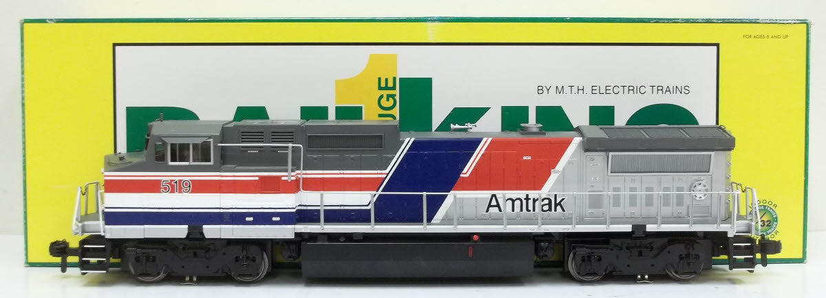 MTH 70-2001-1 Amtrak G Scale Dash-8 Diesel Engine With PS2