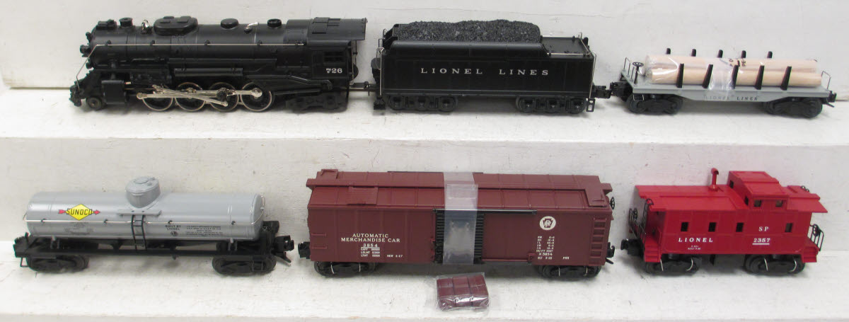 Lionel 6-38338 PWC Berkshire O Gauge Steam Freight Train Set #2129WS ...