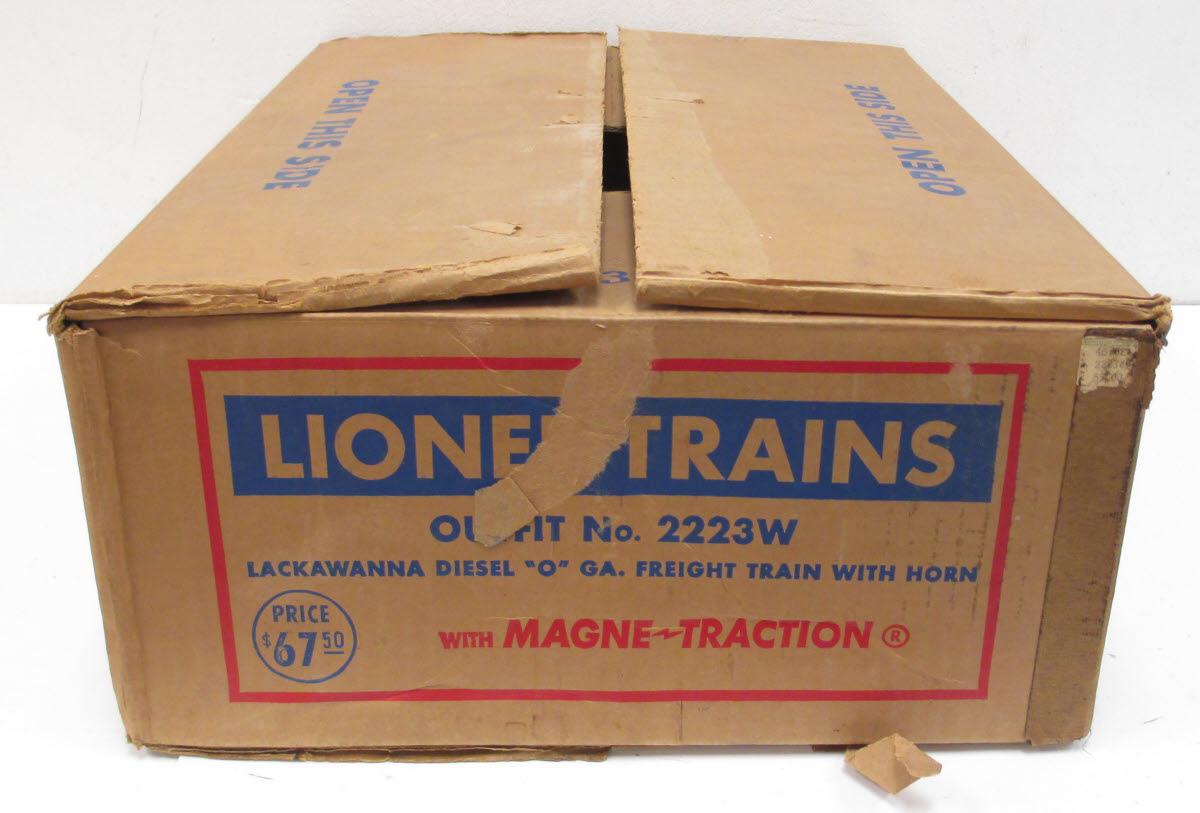 Lionel 2223W Vintage O 2321 Freight Set w/3482,3461,6464-100,6462,6417