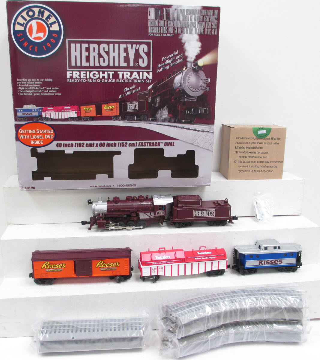 Lionel 6-30196 Hershey's O Gauge Steam Freight Train Set