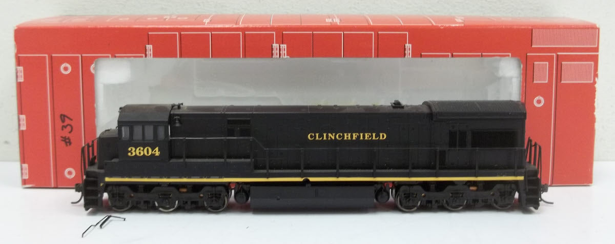 Atlas 8508 HO Scale Clinchfield U36C Diesel Locomotive #3604