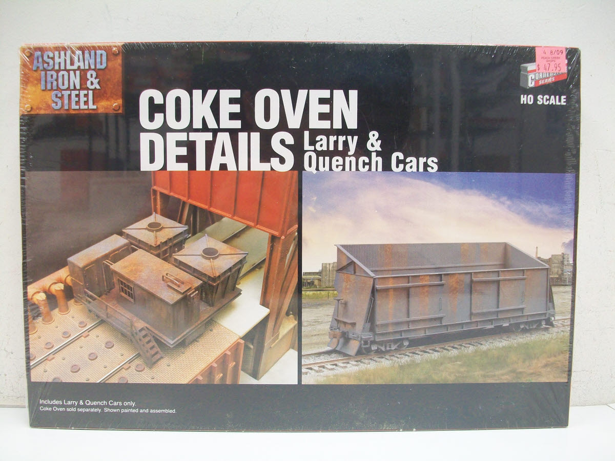 Walthers 933-2964 HO Coke Oven Details Larry & Quench Cars Building Kit