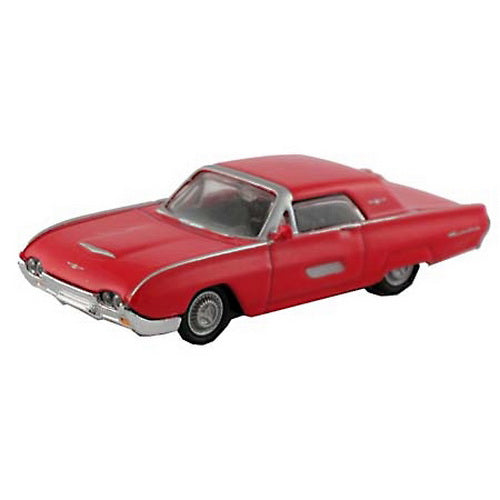 Model Power 19248 1:87 Minis 1963 Red Ford Thunderbird – Trainz