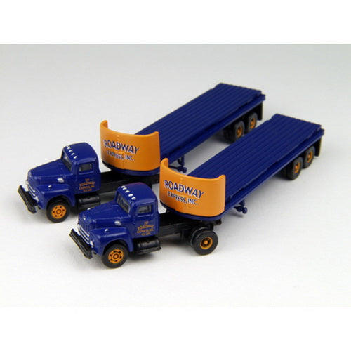 Classic Metal Works 51122 N Mini Metals Roadway Tractor/Trailer (Pack of 2)