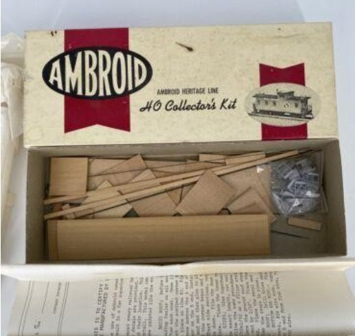 Ambroid H-24 HO Payroll Car Building Kit