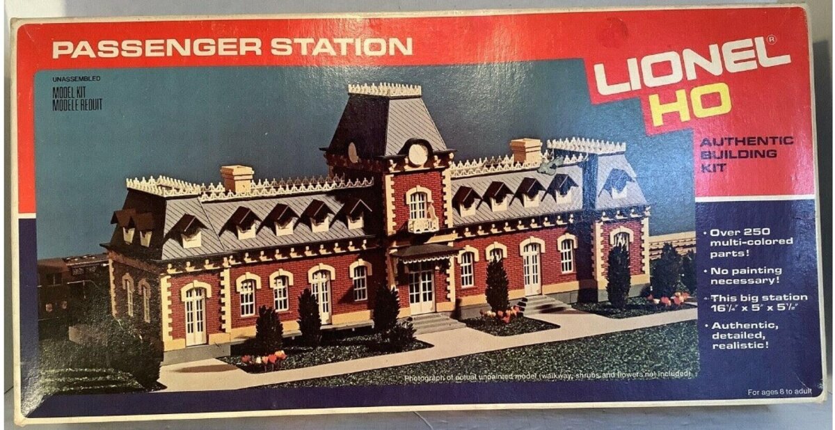 Lionel 5-4554 HO Passenger Station Building Kit