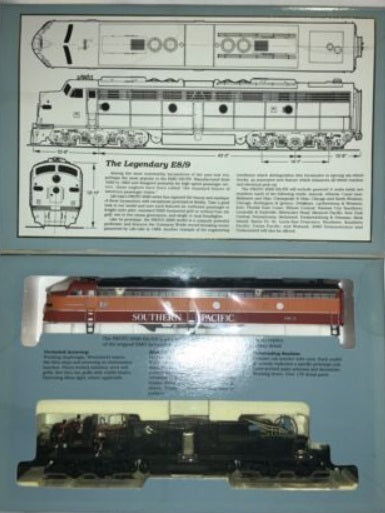 Proto 2000 8101 HO Life-Like Southern Pacific E8/9 Diesel Locomotive # 6051