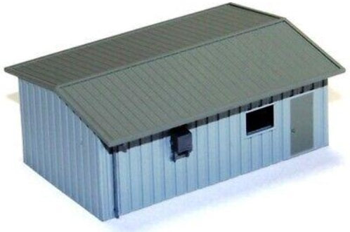 Deluxe Innovations 301 N Scale Gray Armco Yard Office