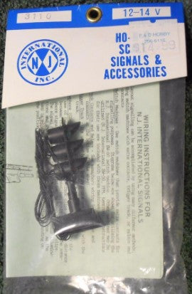 NJ International HO-N-O 3110 Signal 3-Light Ground 12-14 V Signal