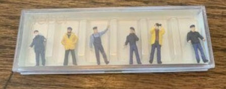 Preiser 10353 HO Ship Crew Figures (Set of 6)