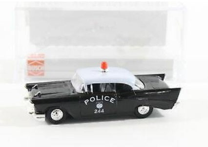 Busch 45009 HO Chevrolet Bel Air ‘57 US Police – Trainz