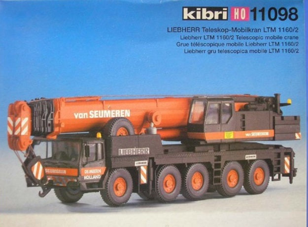 Kibri 11098 1:87 LTM 1160 Telescopic Crane Kit