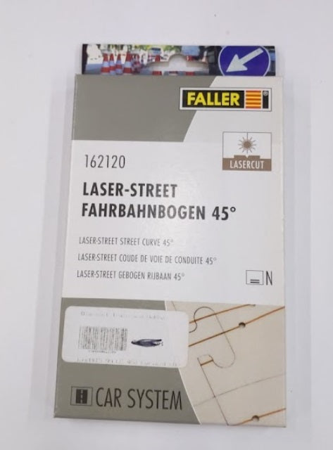 Faller 162120 N Laser-Street 45° Street Curve