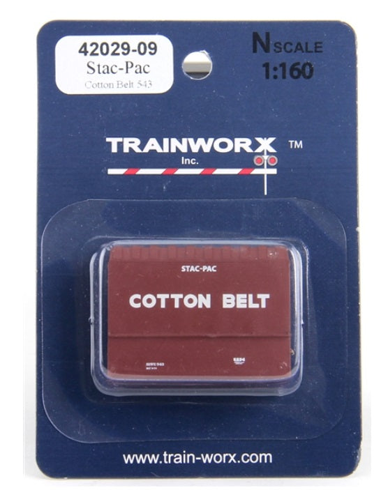 Trainworx Inc. 42029-07 N Cotton Belt 20'''' Stac-Pac Container #7