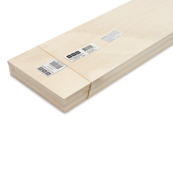 Bud Nosen Models 6287 1/4" x 6" x 12" Birch Plywood (Pack of 6)