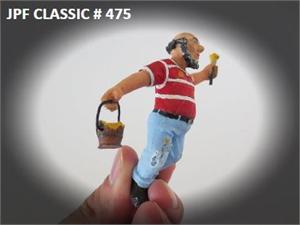 Just Plain Folk 475 G Scale Figure Painter with Ladder