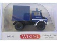 Wiking 069316 HO Unimog U 1700 mit Plane