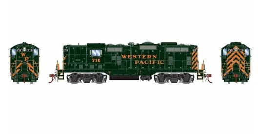 Athearn 82310 HO Western Pacific GP7 W/DCC & Sound Locomotive # 710