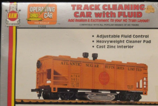 AHM 11202 HO Operating Track Cleaning Car w/Fluid Kit