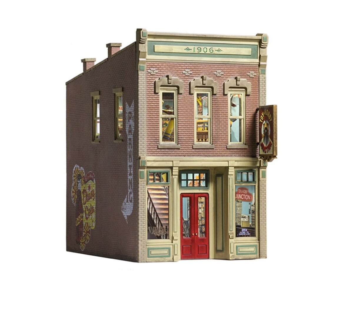 Woodland Scenics BR5874 O Assembled Built-N-Ready Toy & Hobby Shop Building