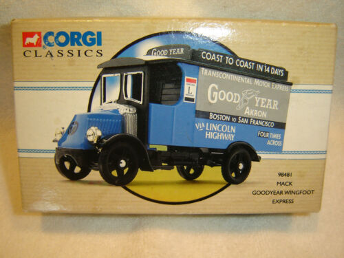 Corgi 98481 1:50 Scale Die-Cast Goodyear Wingfoot Espress Mack Truck