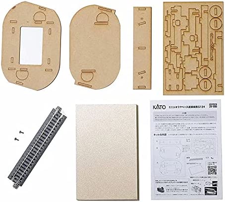 Kato 28-888 N 4-7/8" Unitrack Straight Track Mini-Diorama Kit