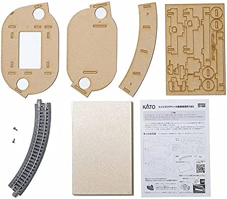 Kato 28-889 N 7" Unitrack Curved Track Mini-Diorama Kit