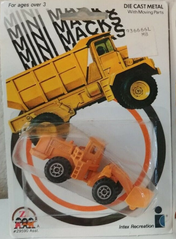 Zee Toys 29590 1:64 Loader Mini Macks Construction Vehicle