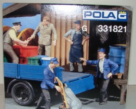 Pola 331821 G Scale Cargo Hands Figures