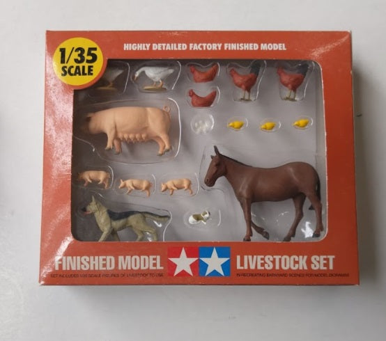 Tamiya 26018 1:35 Scale Animal Livestock Figures