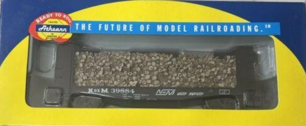 Athearn 91459 HO Nacionales de Mexico 40' Pulpwood Car #39884