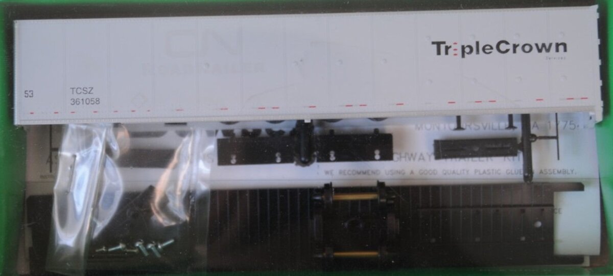 Bowser HO Triple Crown Roadrailer TCSZ # 361058 Kit